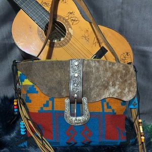 🎸Rockin’ Saddle Blanket Purse🎸